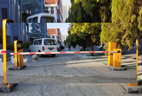 車(chē)牌識(shí)別大黃蜂，道閘